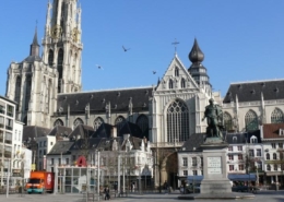 Belgien Antwerpen Kathedral