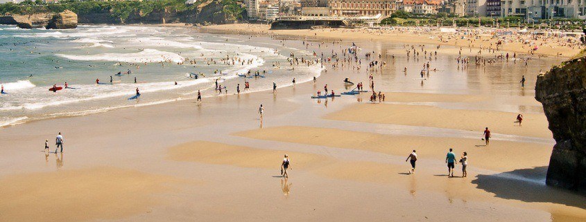 Biarritz strand