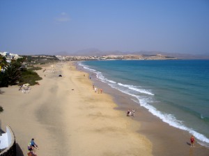 Stranden ved Costa Calma