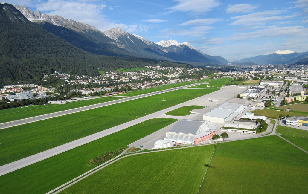 Innsbruck, lufthavn, billeje, østrig, billig, Innsbruck Lufthavn