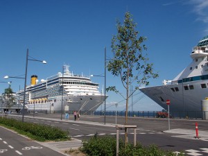 Krydstogtskibe i København