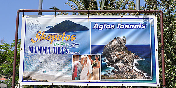 Skopelos i Grækenland filmen Mamma Mia