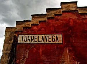 Byskilt i Torrelavega.