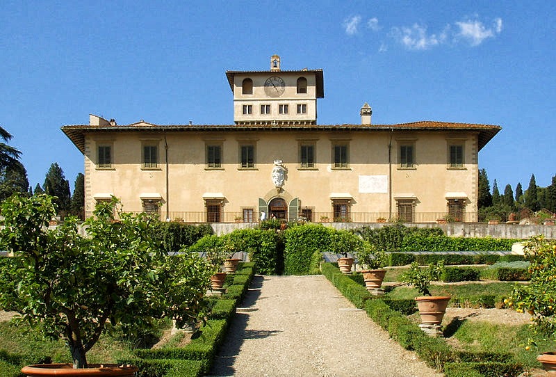 Villa La Petraia i Toscana