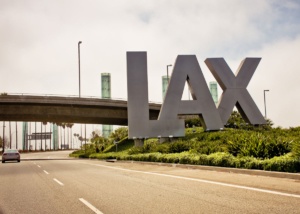 Billig bil uthyrning på Los Angeles flyg plats