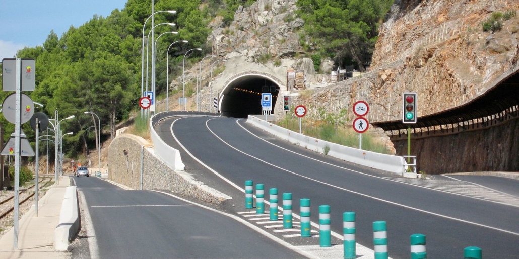 Mallorca billeje - Soller tunnel